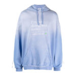 VETEMENTS embroidered slogan cotton hoodie Lighth Blue Copy 400x400 1